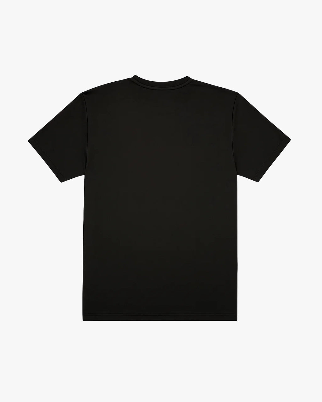 Maillot Palestine noir, vue arrière, design minimaliste et élégant, tissu noir premium.