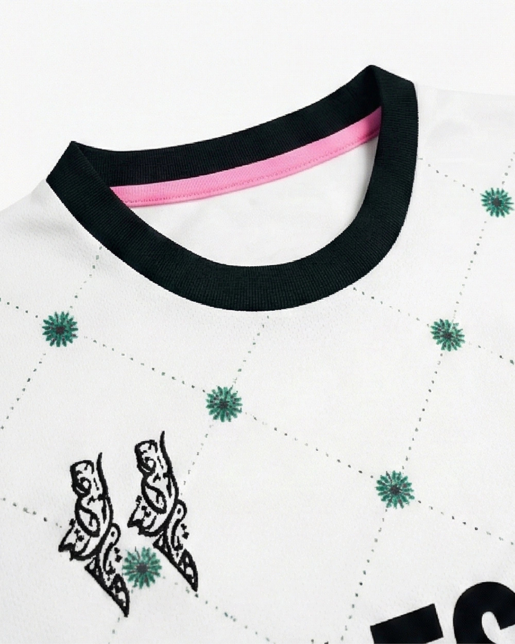 PALESTINE VERT ET BLANC FOOTBALL – ÉDITION DAMIER